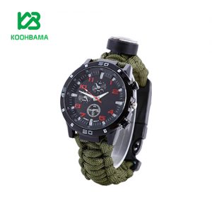 ابزار نجات طرح ساعت مچی مدل Paracord Watch