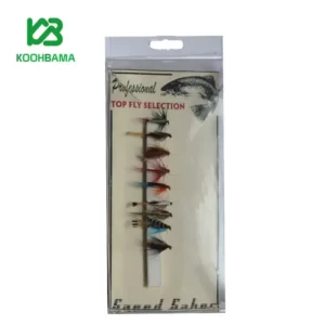 پک پشه ماهیگیری 9 عددی WET FLY خیس