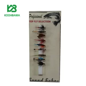 پک پشه ماهیگیری 9 عددی WET FLY خیس