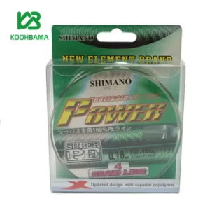 نخ ماهیگیری ابریشمی (براید) شیمانو SHIMANO POWER سایز 0.18mm