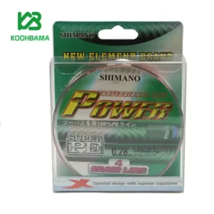 نخ ماهیگیری ابریشمی (براید) SHIMANO POWER سایز 0.28mm