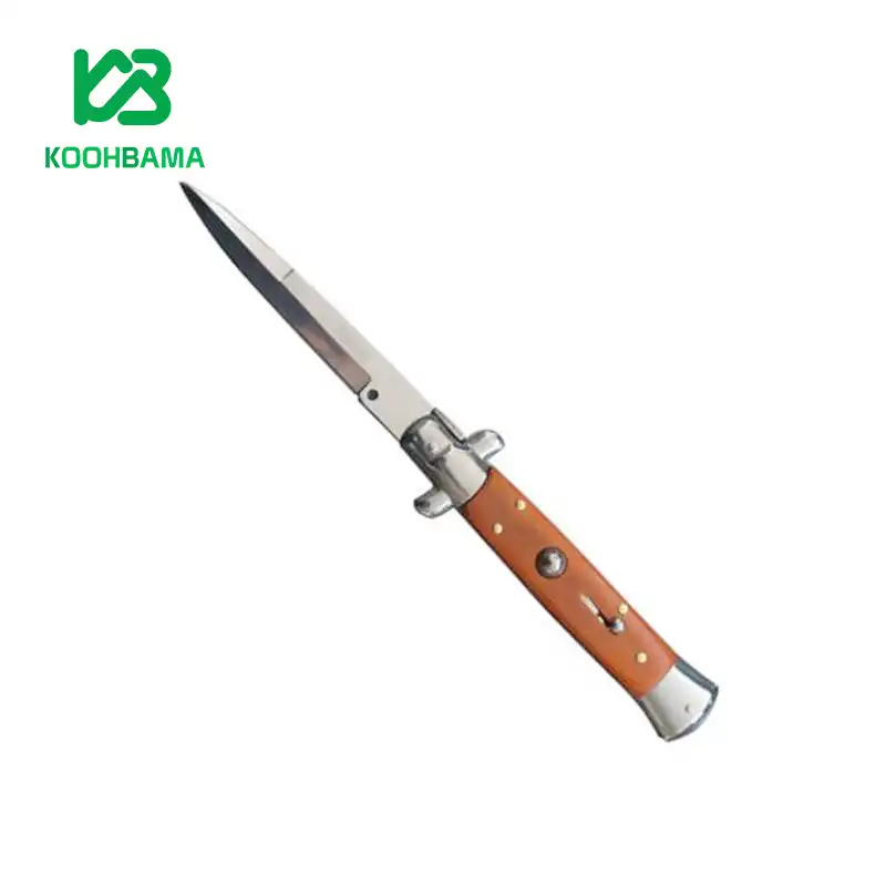 چاقو گادفادر مدل AKC دسته چوبی