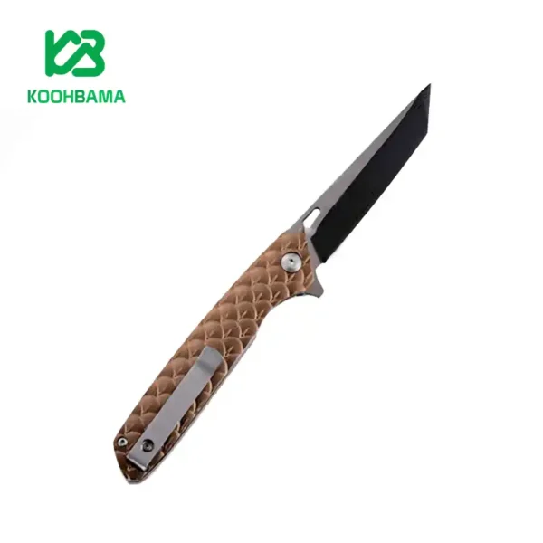 چاقو سفری نایف مدل SR530 قهوه‌ای