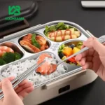 ظرف غذای برقی گرم کننده با مخزن استیل مدل F01591
