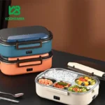ظرف غذای برقی گرم کننده با مخزن استیل مدل F01591