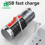 چراغ قوه اسمایلینگ شارک مدل DY-3002