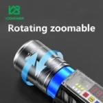چراغ قوه اسمایلینگ شارک مدل DY-3002