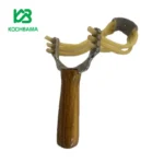 تیرکمان سنگی فلزی سه کش طرح چوبی