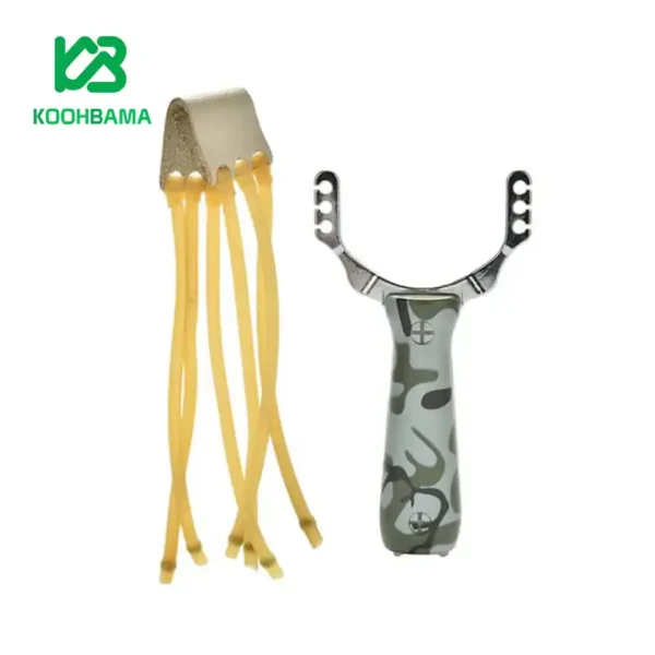 تیرکمان سنگی فلزی سه کش طرح چریکی