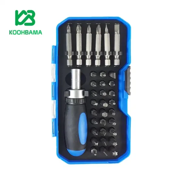 ست 34 عددی سری پیچ گوشتی با دسته
