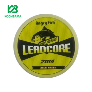 نخ Angry fish هسته سربی 20 متری 25LB سبز