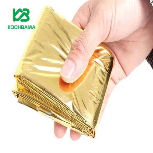 پتوی نجات طلایی ۲۱۰×۱۶۰ سانتی متر