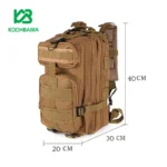 کوله پشتی تاکتیکال 25 لیتری مدل PH3-762