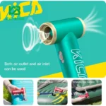 پمپ باد جت فن کیکا jet fan kica 2 با کیت جاروبرقی