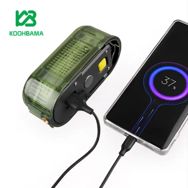 چراغ چادر ریسه ای شارژی مدل CQ-398