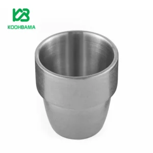 کاپ آلومینیومی بمبر مدل Cream Double-layer