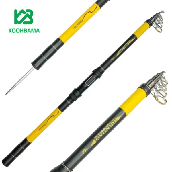 چوب ماهیگیری تلسکوپی 360CM بندائو BENDEO PRIVA