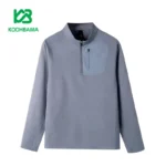 تیشرت نیم زیپ مردانه اسنوهاک کد 7456