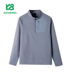 تیشرت نیم زیپ مردانه اسنوهاک کد 7456