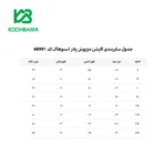 کاپشن دوپوش پلار مردانه اسنوهاک کد 68991