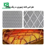 هیتر یا بخاری گازی اسنوهاک با توان 3500 وات کد SN-C6195