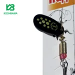لانسه چینی طرح مپس مشکی خال سبز سایز 3