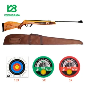 ست تفنگ بادی آرتا کالیبر 5.5 قنداق چوبی + کیف + ساچمه