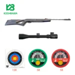 ست تفنگ بادی توکا کالیبر 4/5 قنداق پلیمری + دوربین + ساچمه + سیبل