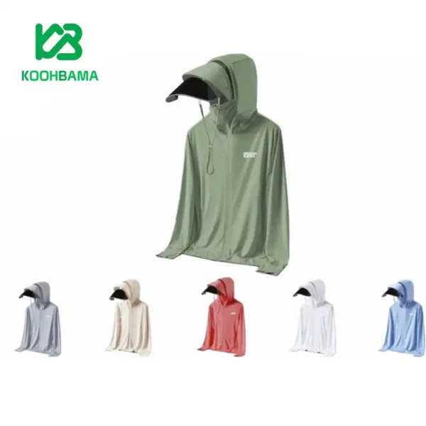 سویشرت ضدآفتاب تمام‌زیپ BLACK DEER مدل 5999
