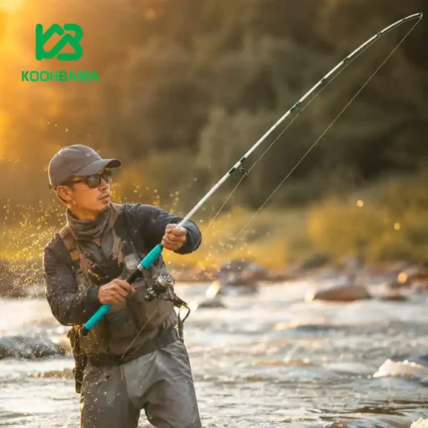 چوب دو تکه ژله ای سیم بکسل دار DAIWA سایز 180
