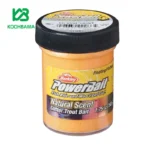 خمیر ماهیگیری پاوربیت PowerBait Garlic نارنجی