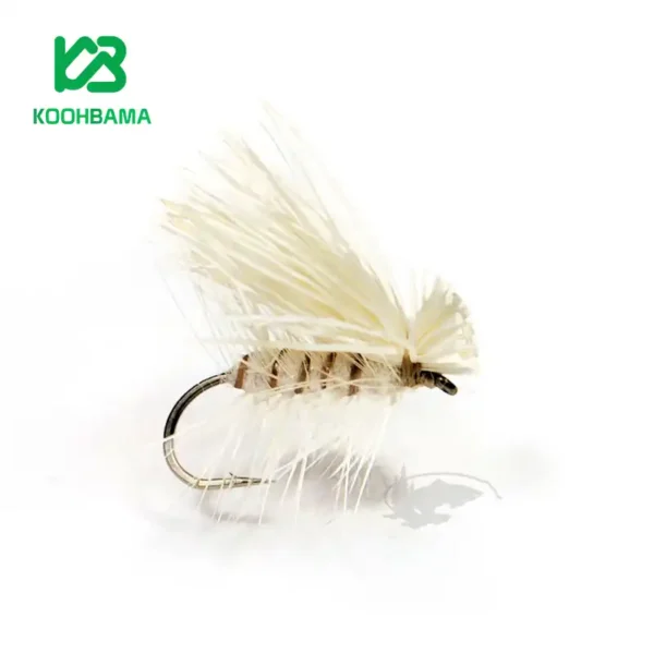 پشه کدیس موی سفید White Elk Hair Caddis