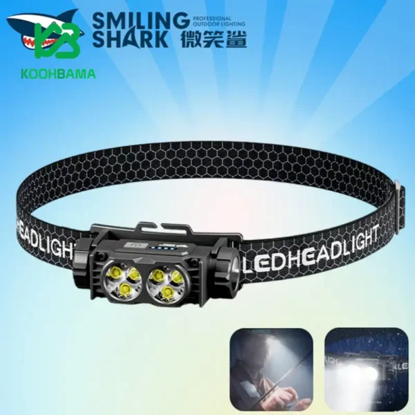 هد لایت Smiling Shark مدل TD-0193A