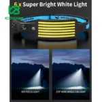 چراغ پیشانی حرفه‌ایSmiling Shark TD-0123F