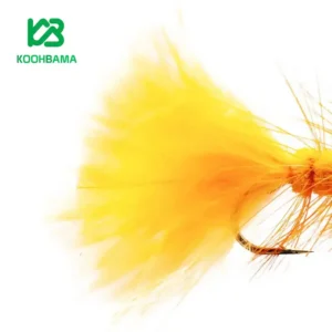 پشه ماهیگیری Orange Wolly Bugger Bass