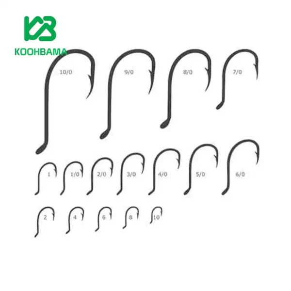 قلاب پایه کوتاه نیکل موستاد mustad کد 92553