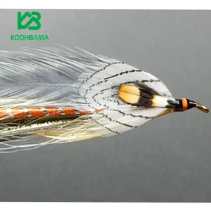 پشه ماهیگیری حرفه ای Grey Ghost Streamer