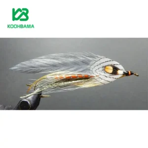 پشه ماهیگیری حرفه ای Grey Ghost Streamer
