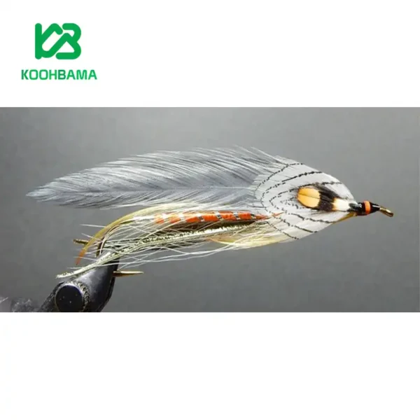 پشه ماهیگیری حرفه ای Grey Ghost Streamer