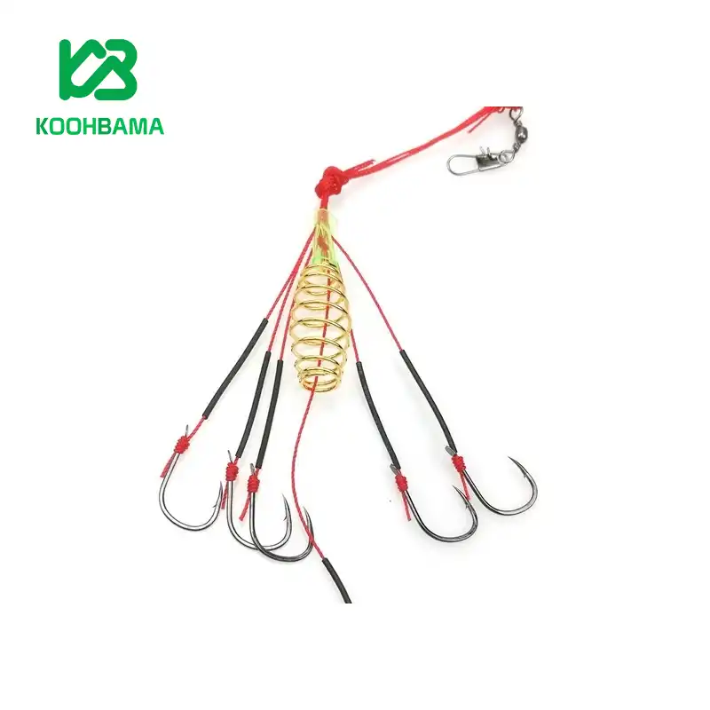 feeder-spring-size-12-red (3) فنر فیدر آماده بسته 4تایی BEN DAO سایز 12 قرمز